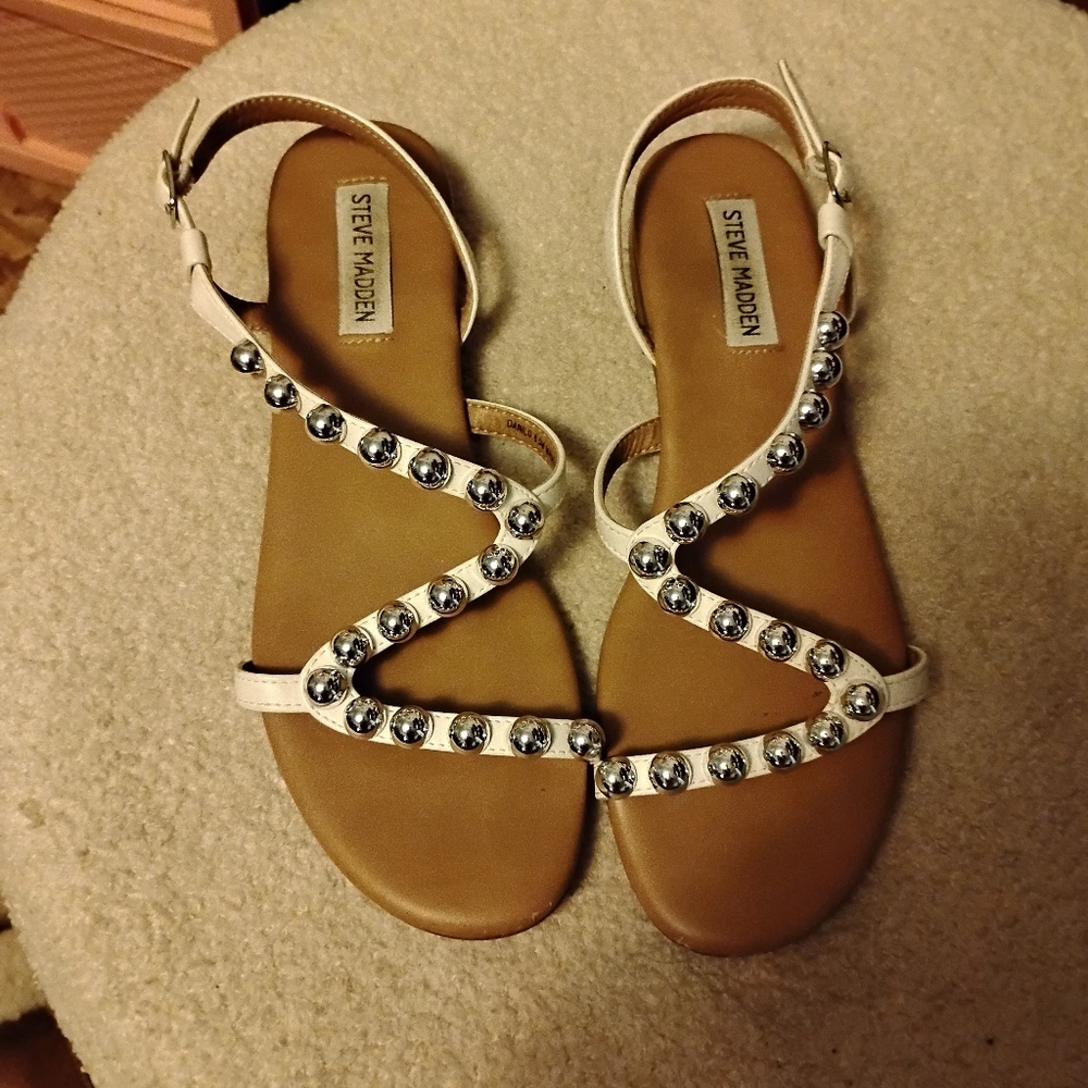 Steve Madden Strappy Bobble Sandals